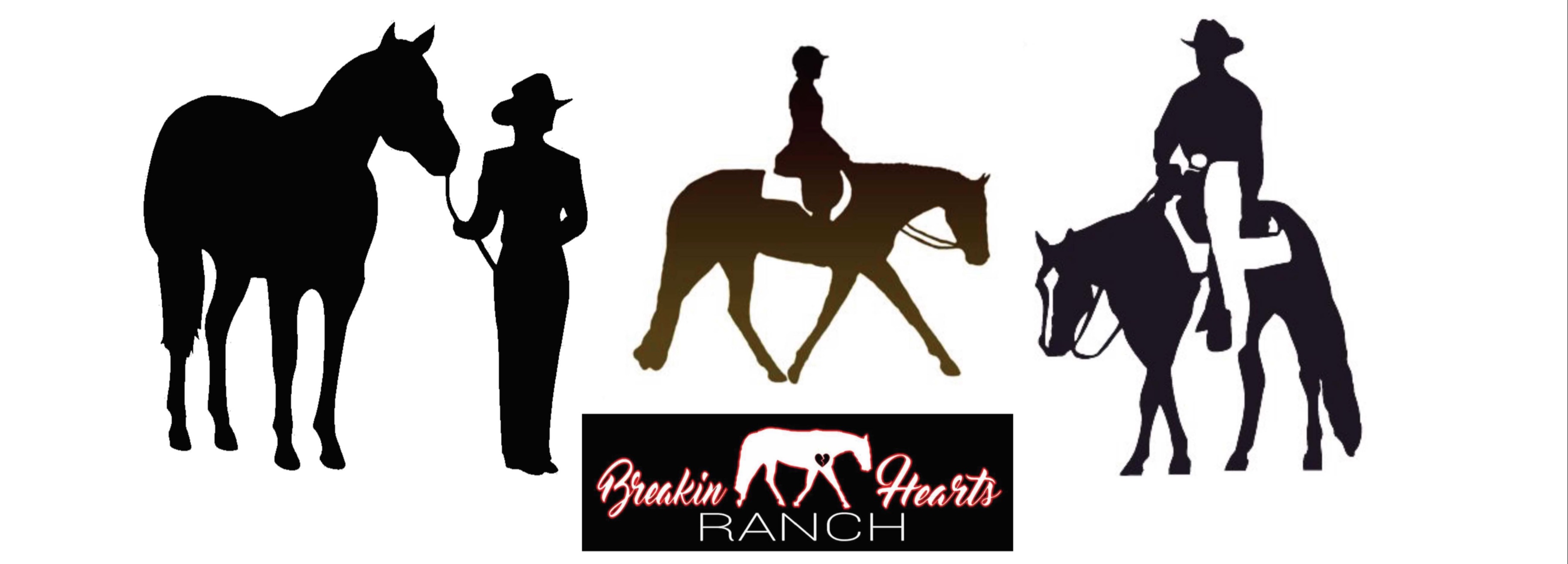 western pleasure horse silhouette